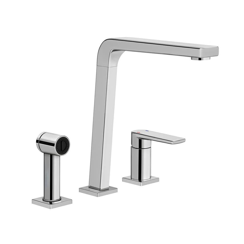 Misturador monocomando para cozinha de mesa com ducha Bistrô Docol