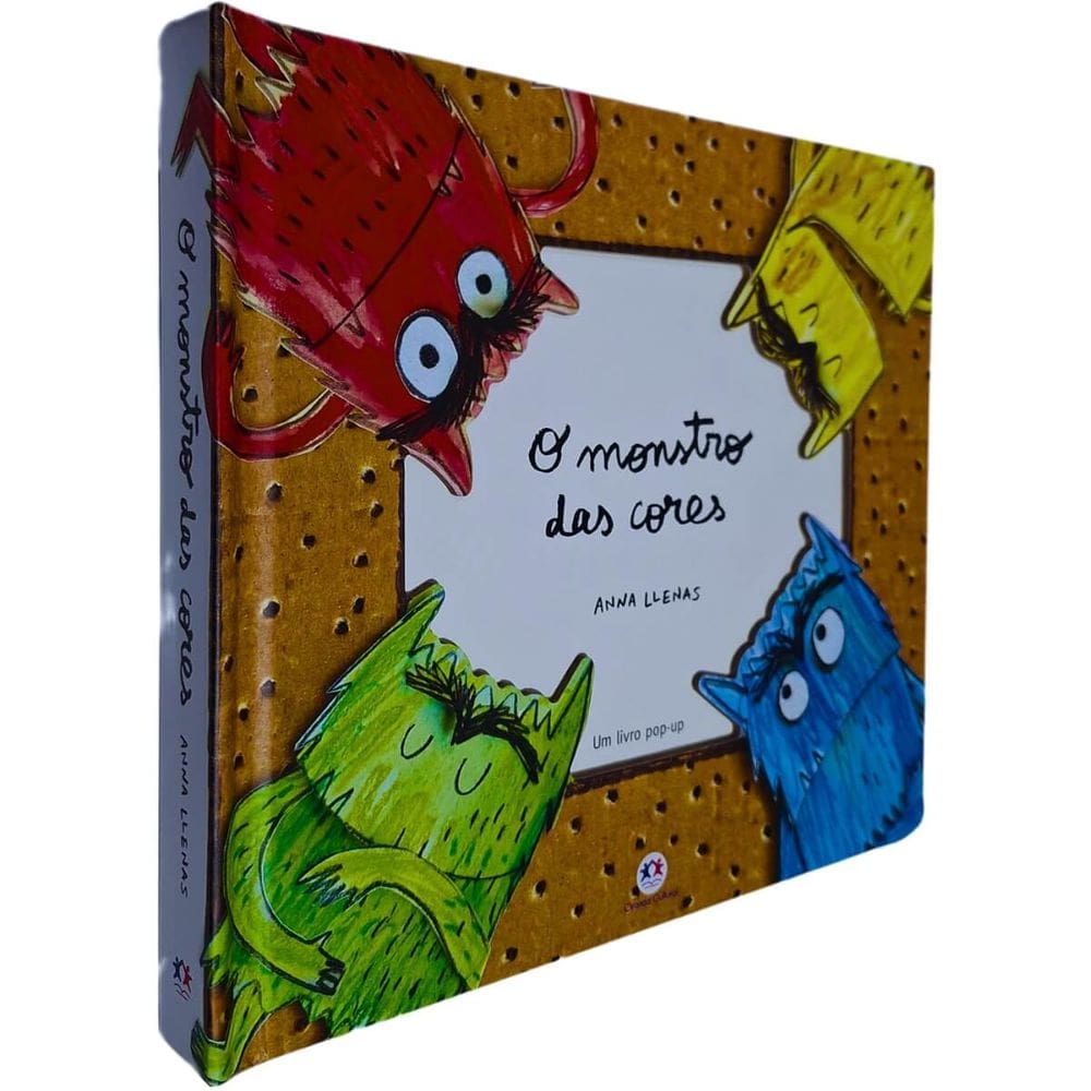 Livro Infantil O Monstro das Cores: Um Livro Pop-up Anna Llenas