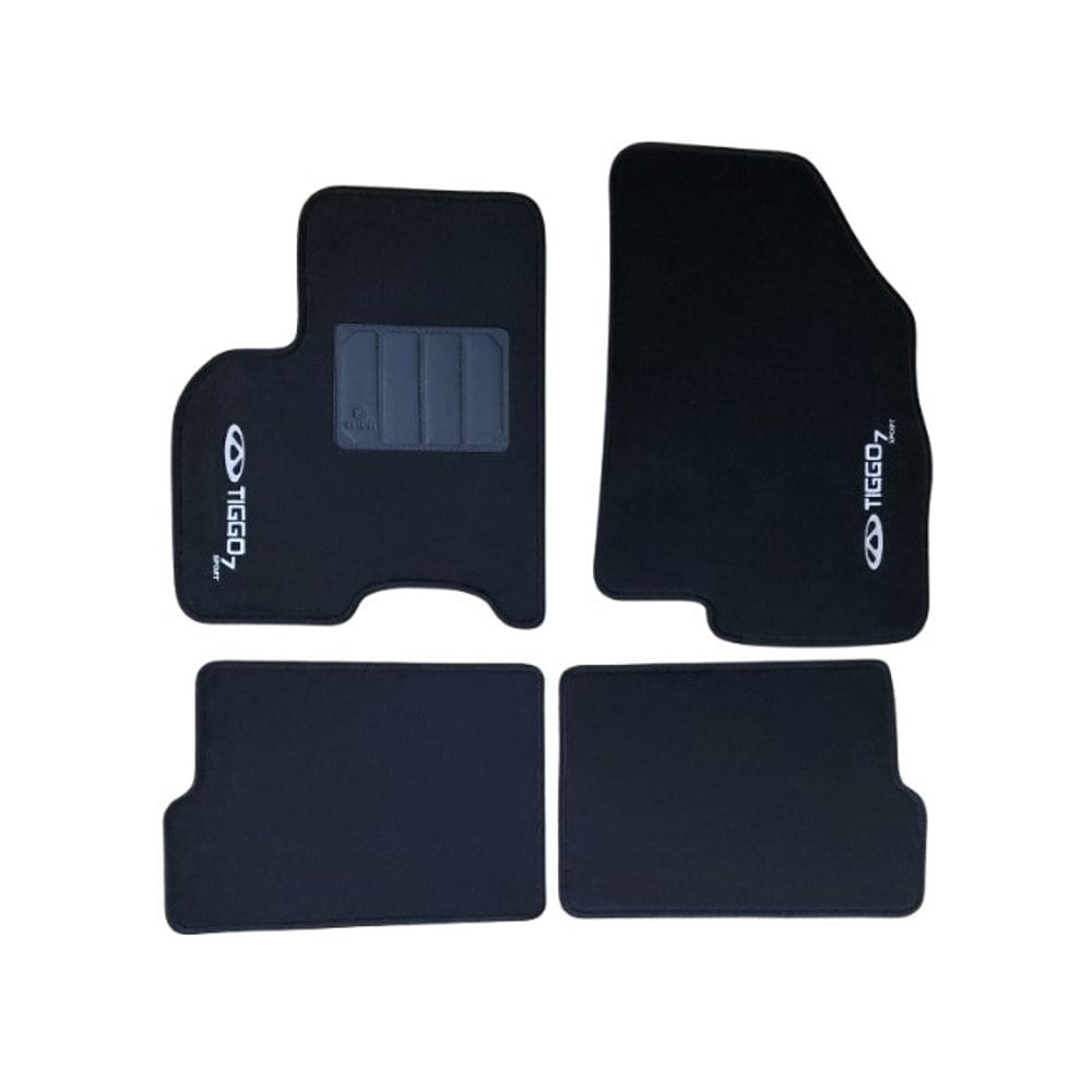 Tapete Carpete 5Mm Chery Tiggo 7 Sport 2023 2024 2025