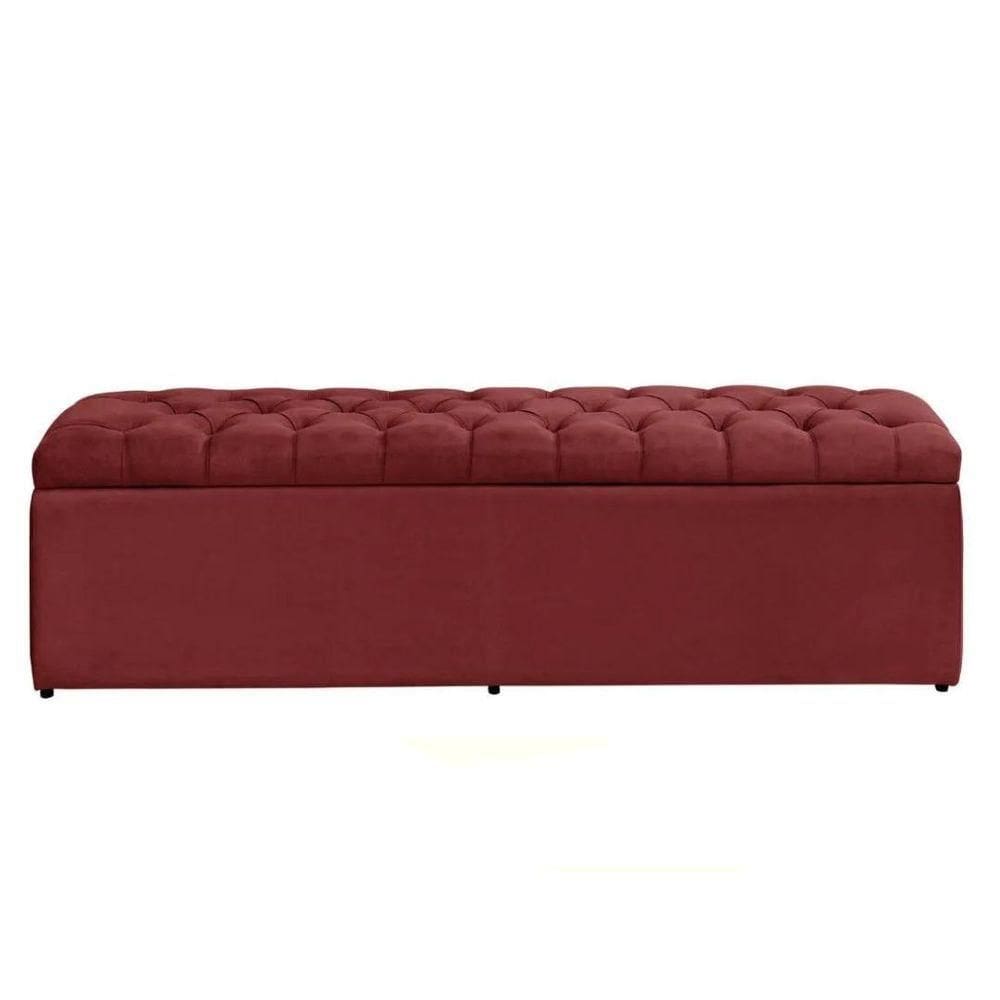 Báu Calçadeira Sapateira Dubai 1 Metro-suede Vermelho