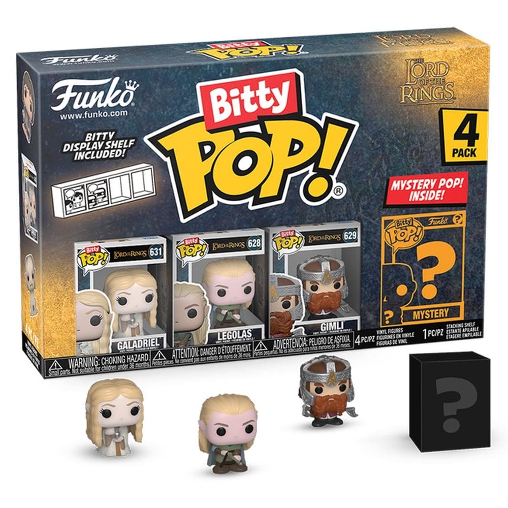 Funko Bitty Pop Senhor dos Anéis Galadriel 4 pack