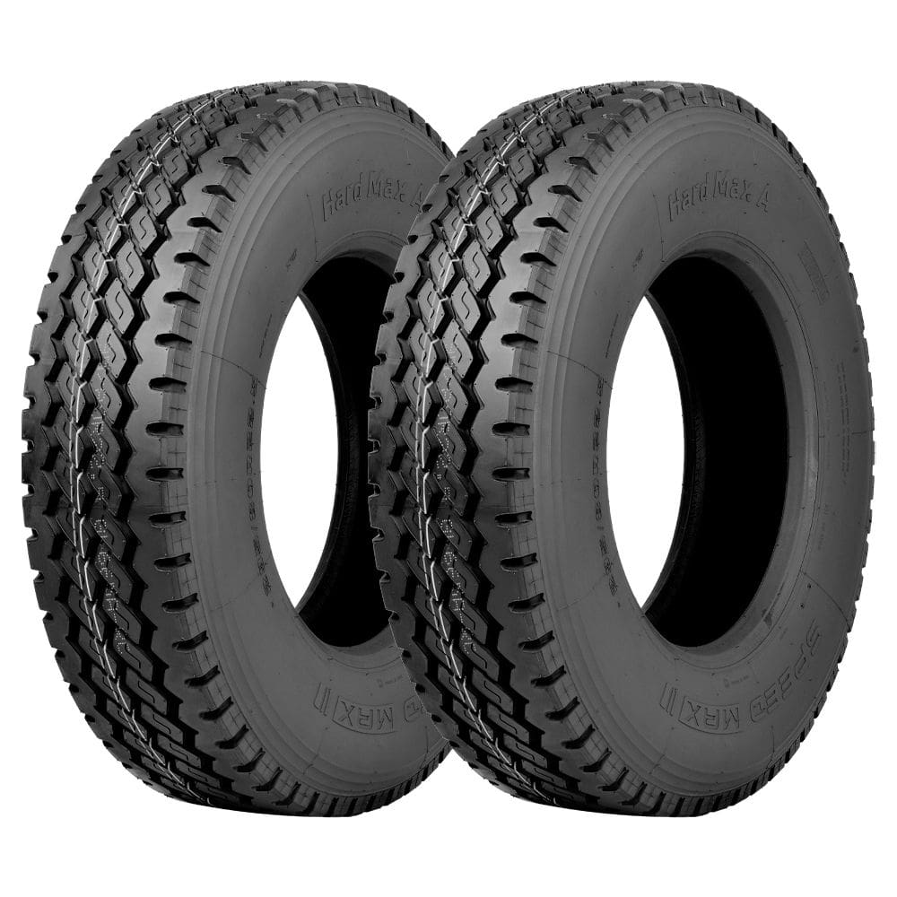 Jogo 2 Pneus Speedmax Aro 22.5 Hard Max A 295/80R22.5 152/148K 18 Lonas