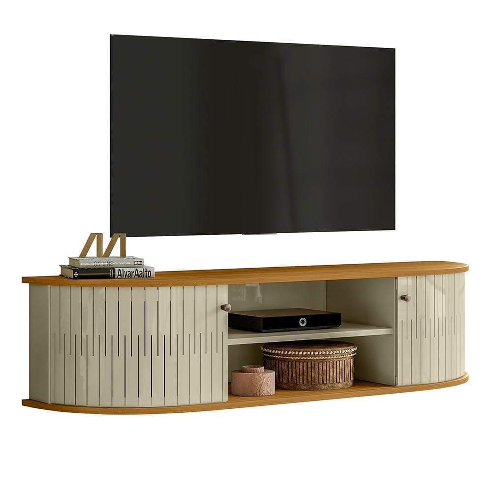 Rack Bancada Suspenso Modena para TV até 60” - Madetec