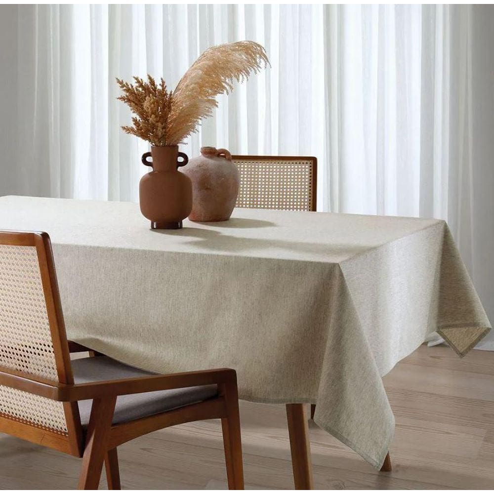 Toalha De Mesa Quadrada Clean Linhares 8 Lugares Dohler