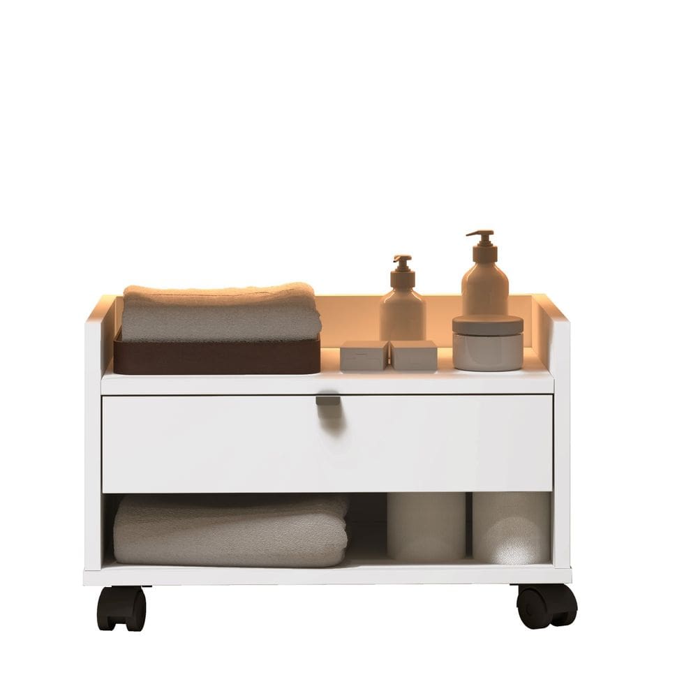 Gabinete Para Banheiro Com Gaveta Prisma - JM3