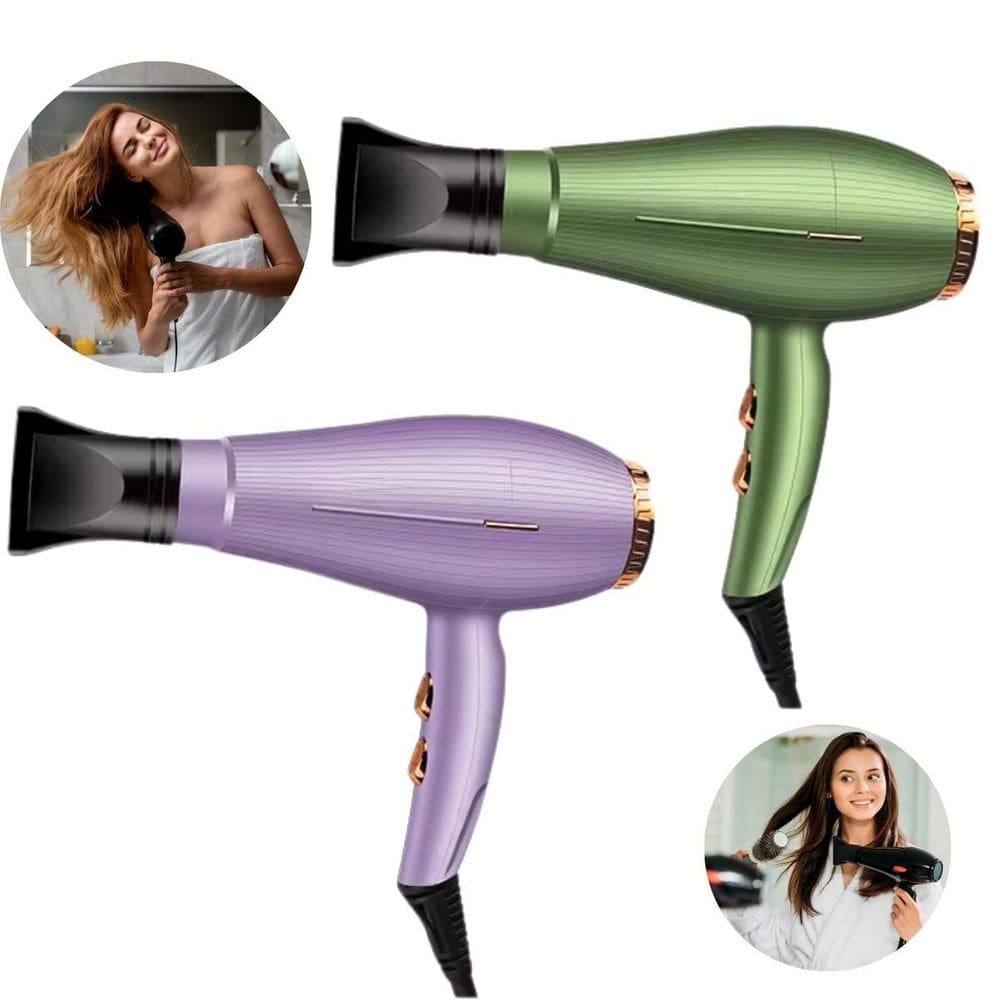 Secador De Cabelo Preto Profissional  Entrega Rápida