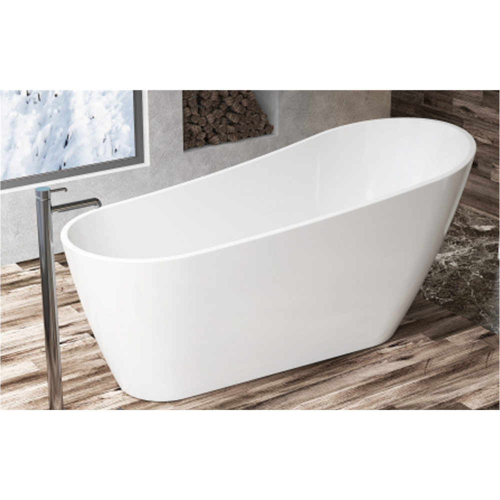 Banheira Freestanding Imersão Barcelona Branco 1,7m PEX