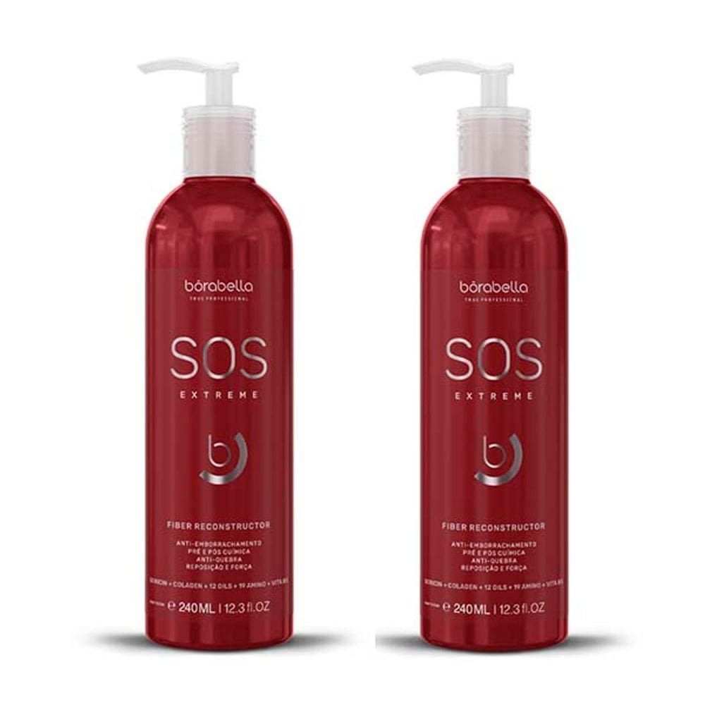 Kit 02 S.O.S Extreme Anti-Emborrachamento Borabella 240ml