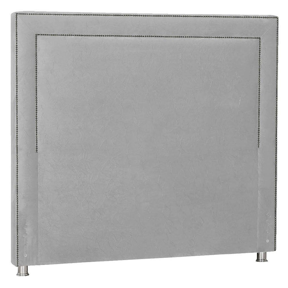Cabeceira King Moscou P04 195 Cm Suede Cinza Tca 940