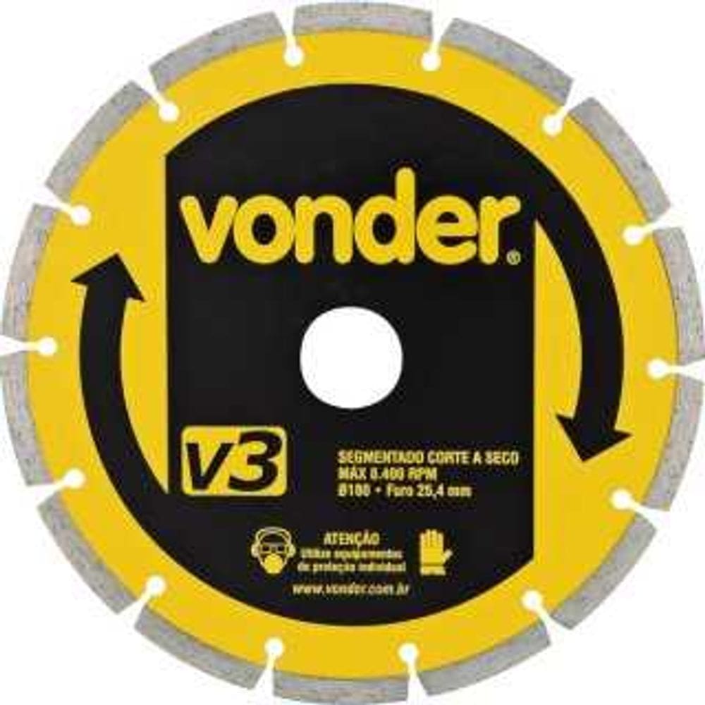 Disco Diam. Vonder V3 180x25.4mm