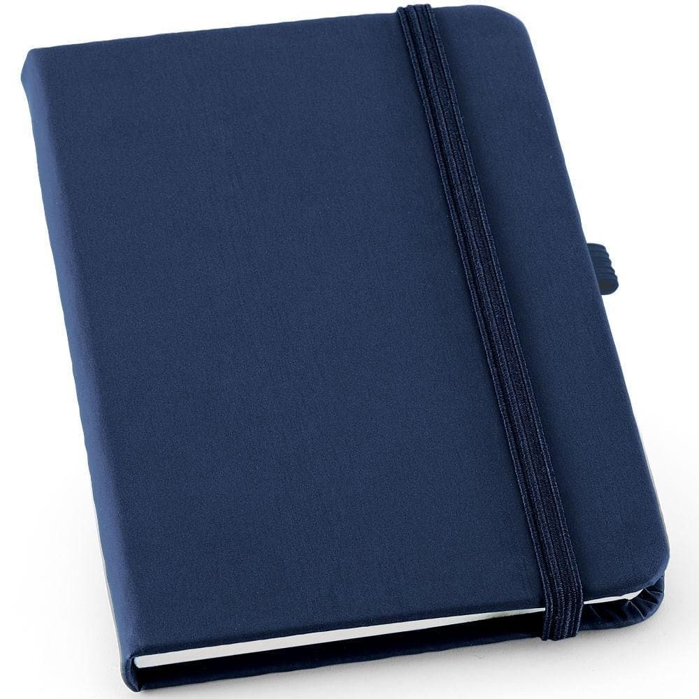 Caderneta 9X14Cm 80 Folhas Sem Pauta Lagos Topget - Azul