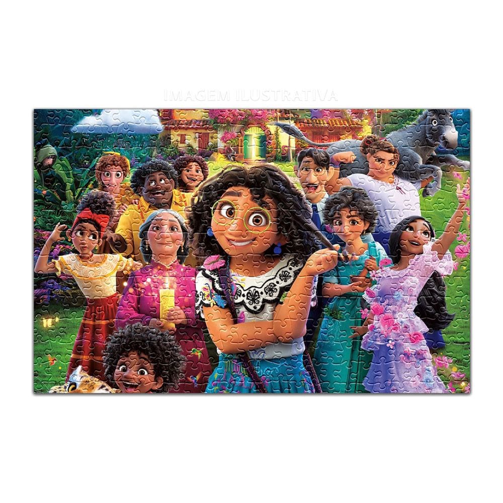 Quebra-cabeça Personalizado Disney Encanto 005 120 Peças