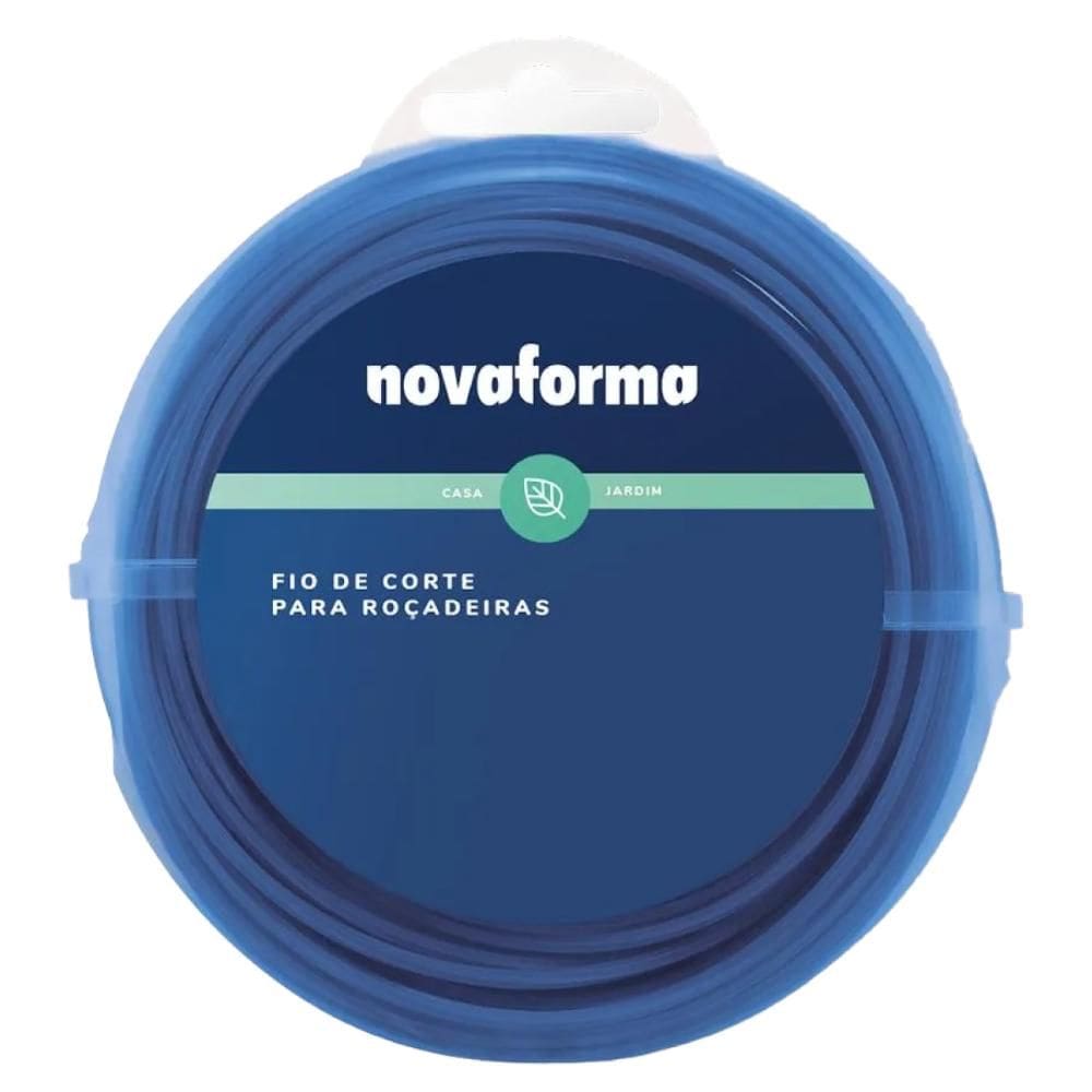 Fio De Corte Para Roçadeira Redondo 3.0mm 30 Metros Nova Forma