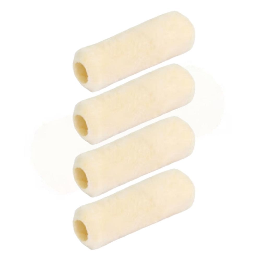 Kit 4 Rolo Pintura Econômico Lã Sintética 23cm Tigre