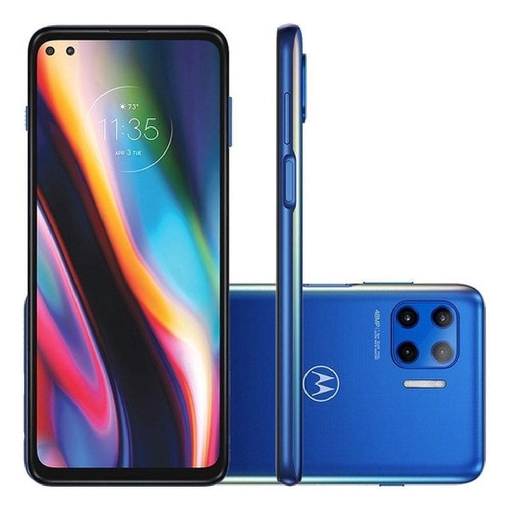 Usado: Motorola G 5G Plus 128 GB Azul - Excelente