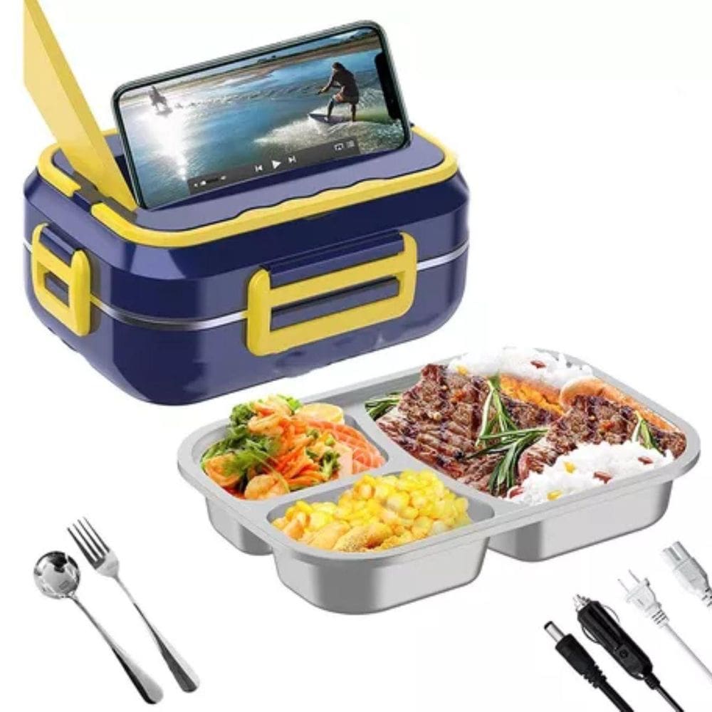 Marmiteiro Eletrico Inox Bivolt Pequeno Com Aquecedor