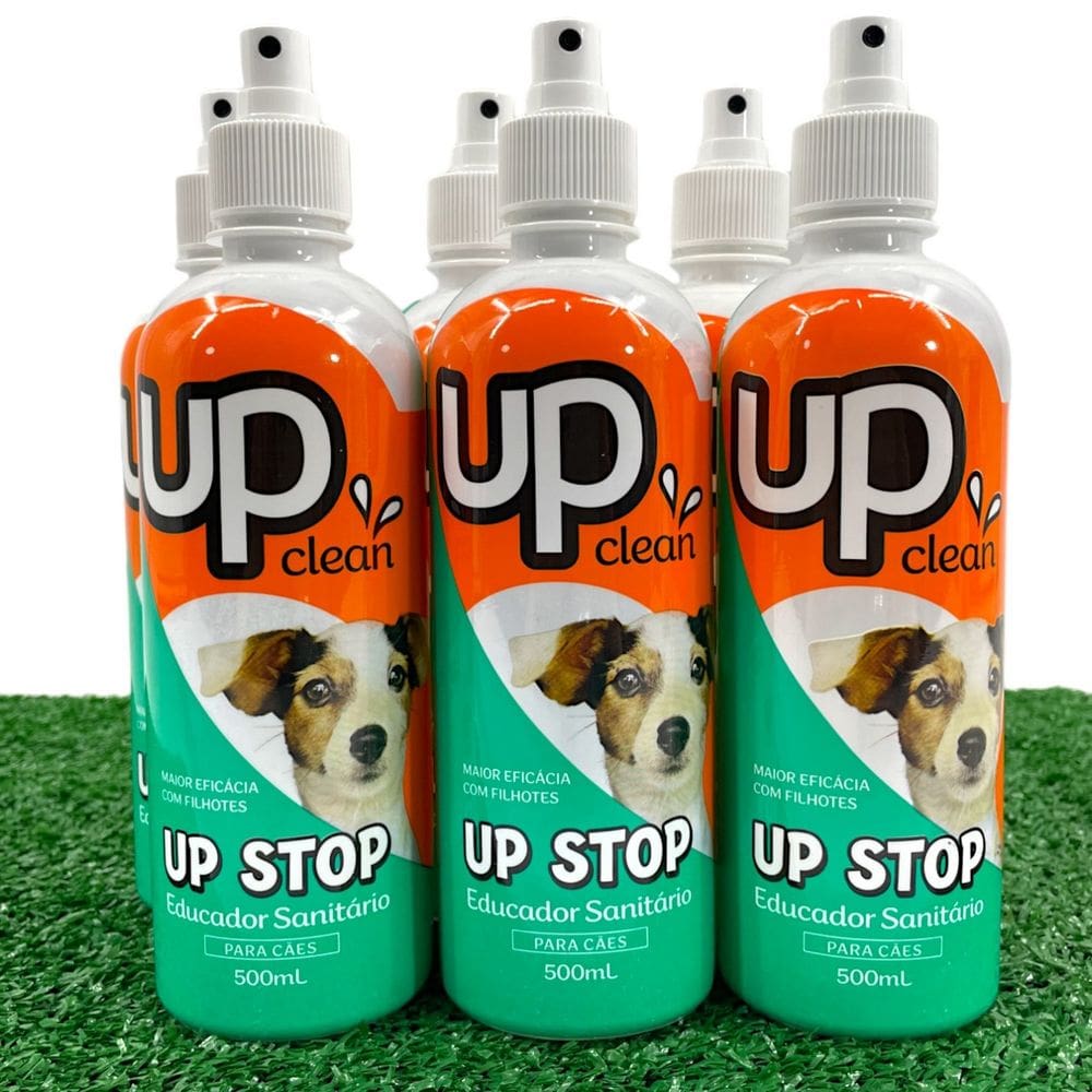 06x Educador Xixi NÃO PODE Sanitário Pet Cães Spray Limão500ml