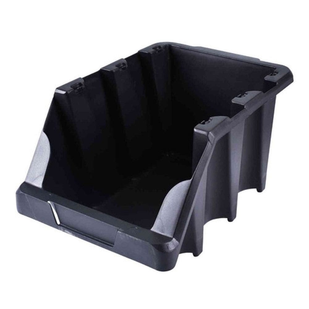 Gaveta Plastica Pratica Empilhavel N7 Preta Presto 42005