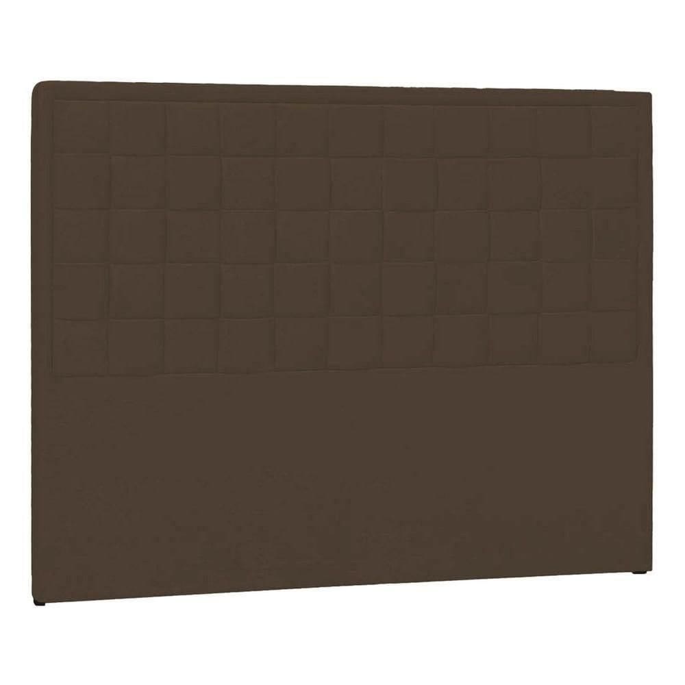 Cabeceira King Palermo P04 195 Cm Suede Marrom