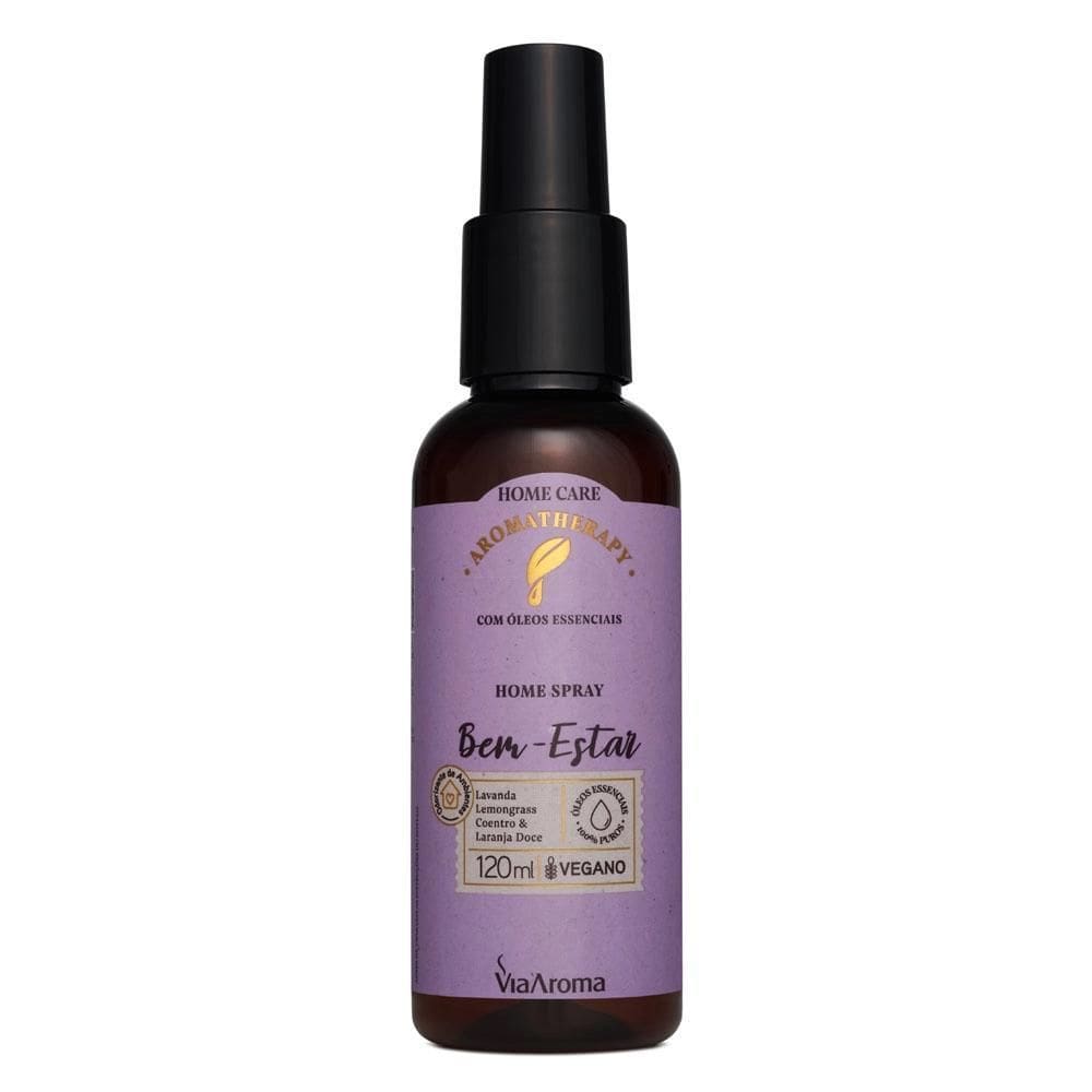 Home Spray Aromatherapy Blend Bem-Estar Via Aroma - 120Ml