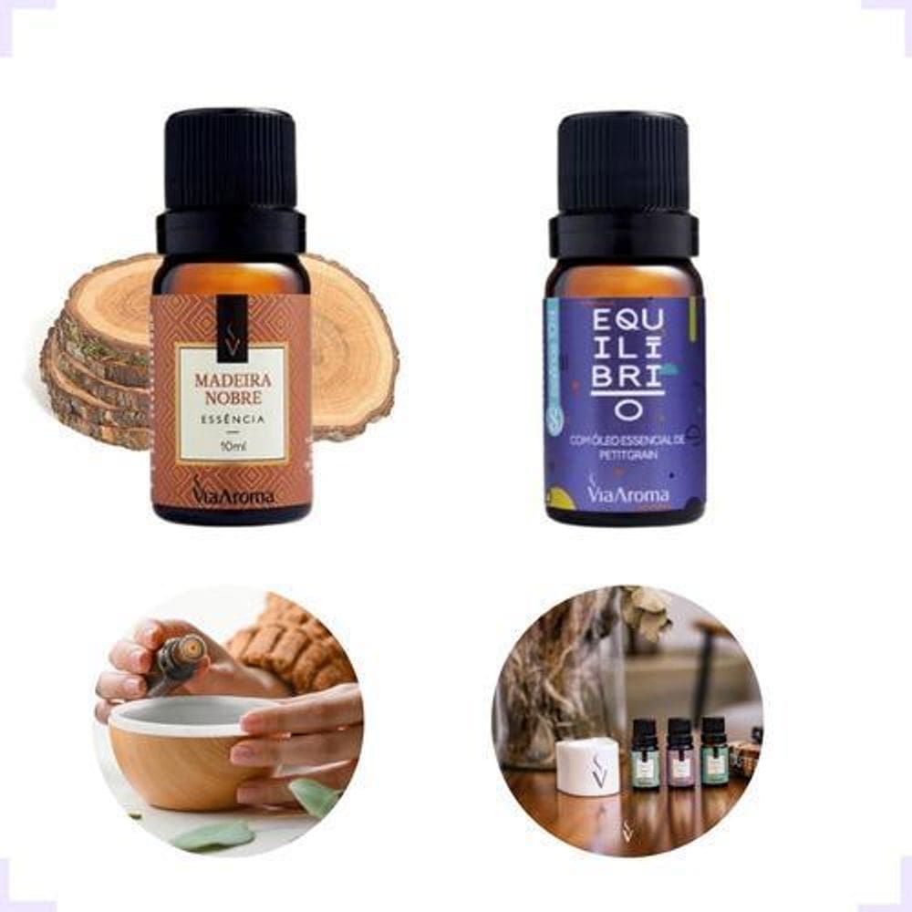 Essencias Kit 2 Aroma Top 100% Natural Para Difusor Elétrico