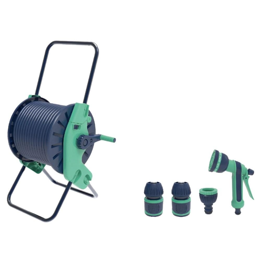 Kit Enrolador de Mangueira Completo Sem Rodinha Nova Forma