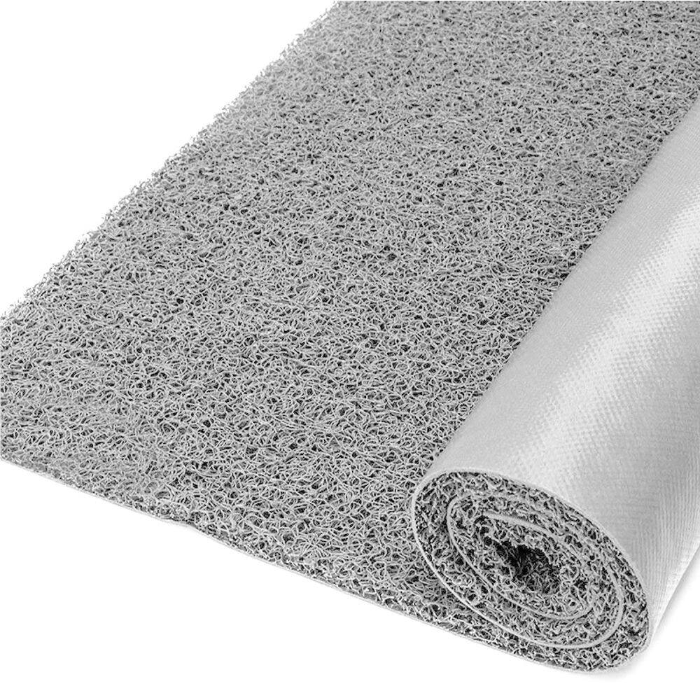 Rolo Capacho Vinil 12mm Cinza RM Decor 11,00 x 1,2m (13,2m²)