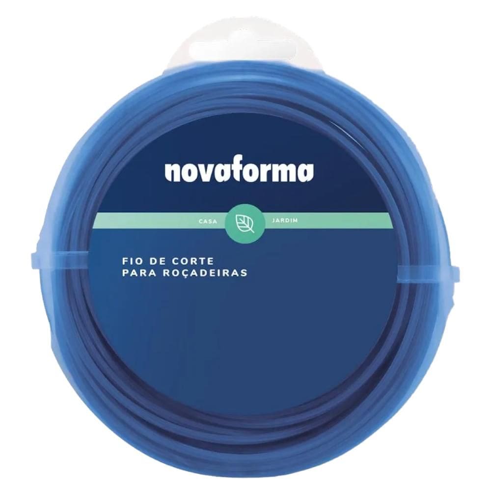 Fio De Corte Para Roçadeira Quadrado 2.0mm 30 Metros Nova Forma