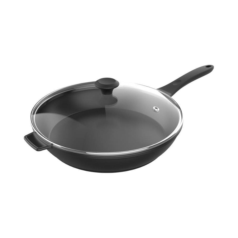 Frigideira Alumínio Fetti 28Cm Antiaderente Tampa Vidro