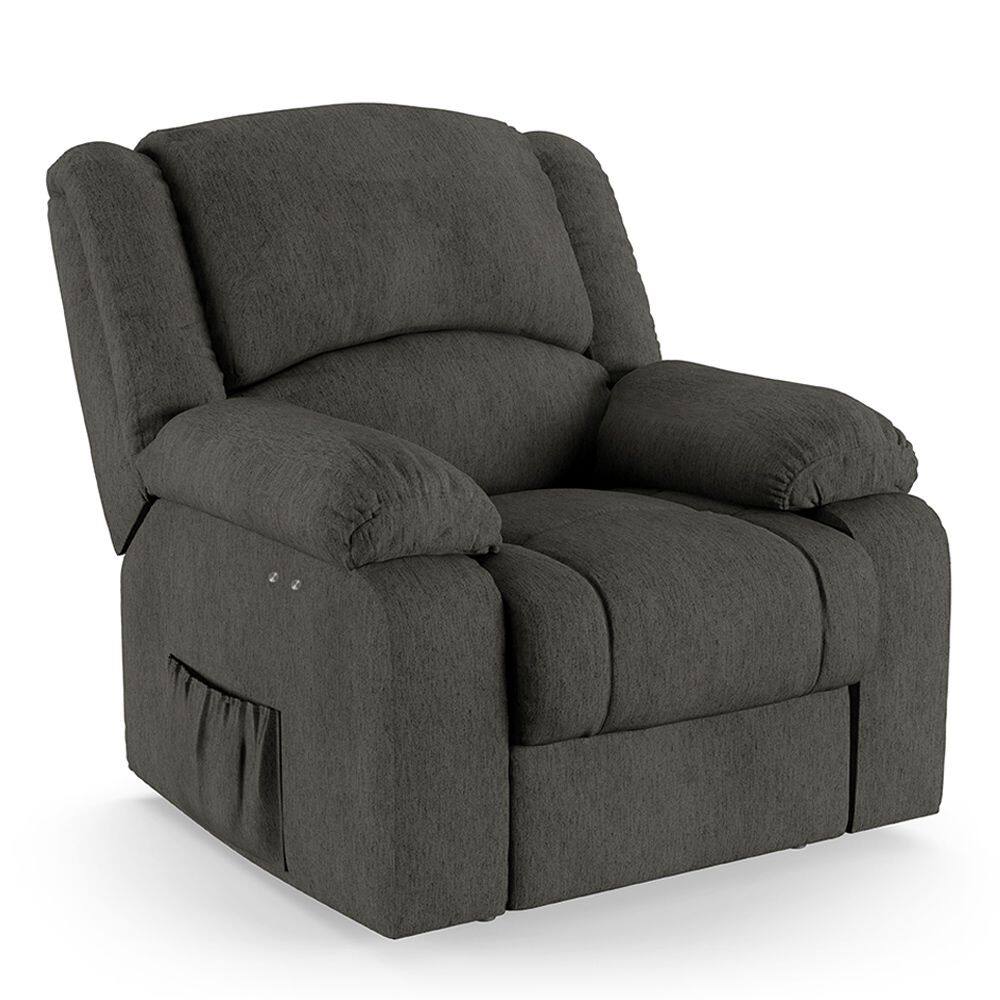 Poltrona do Papai Reclinável Melim Power Touch Linho FH1 - D`Rossi