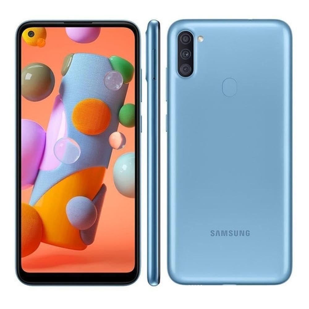 Usado: Samsung A11 64 GB Azul - Excelente