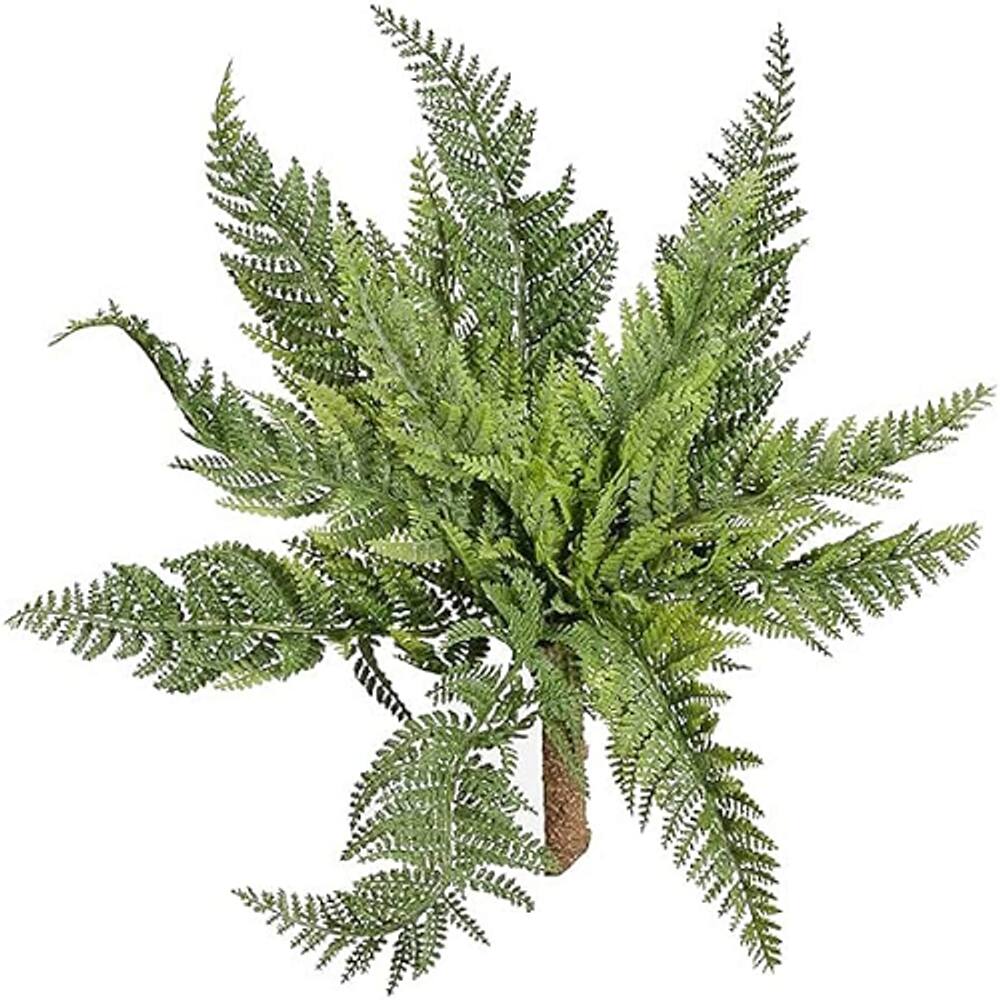Planta Samambaia Pendente Artificial Permanente Buquê 37cm