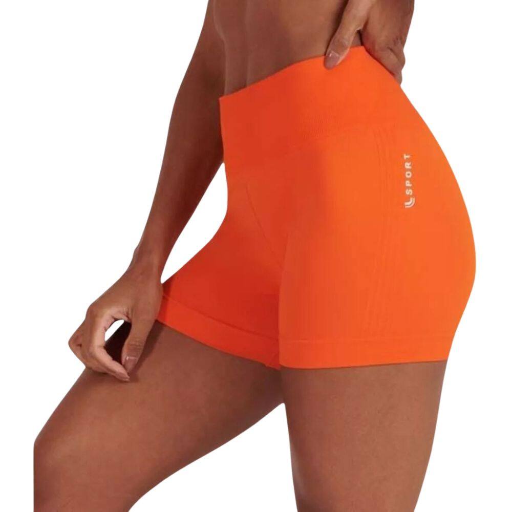 Short Feminino Lsport Basic Sem Costura Lupo