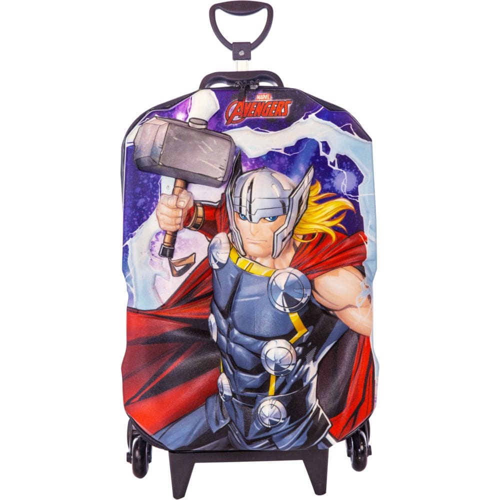 Mochila Roda Tripla Escolar Thor Infantil 3D Meninos