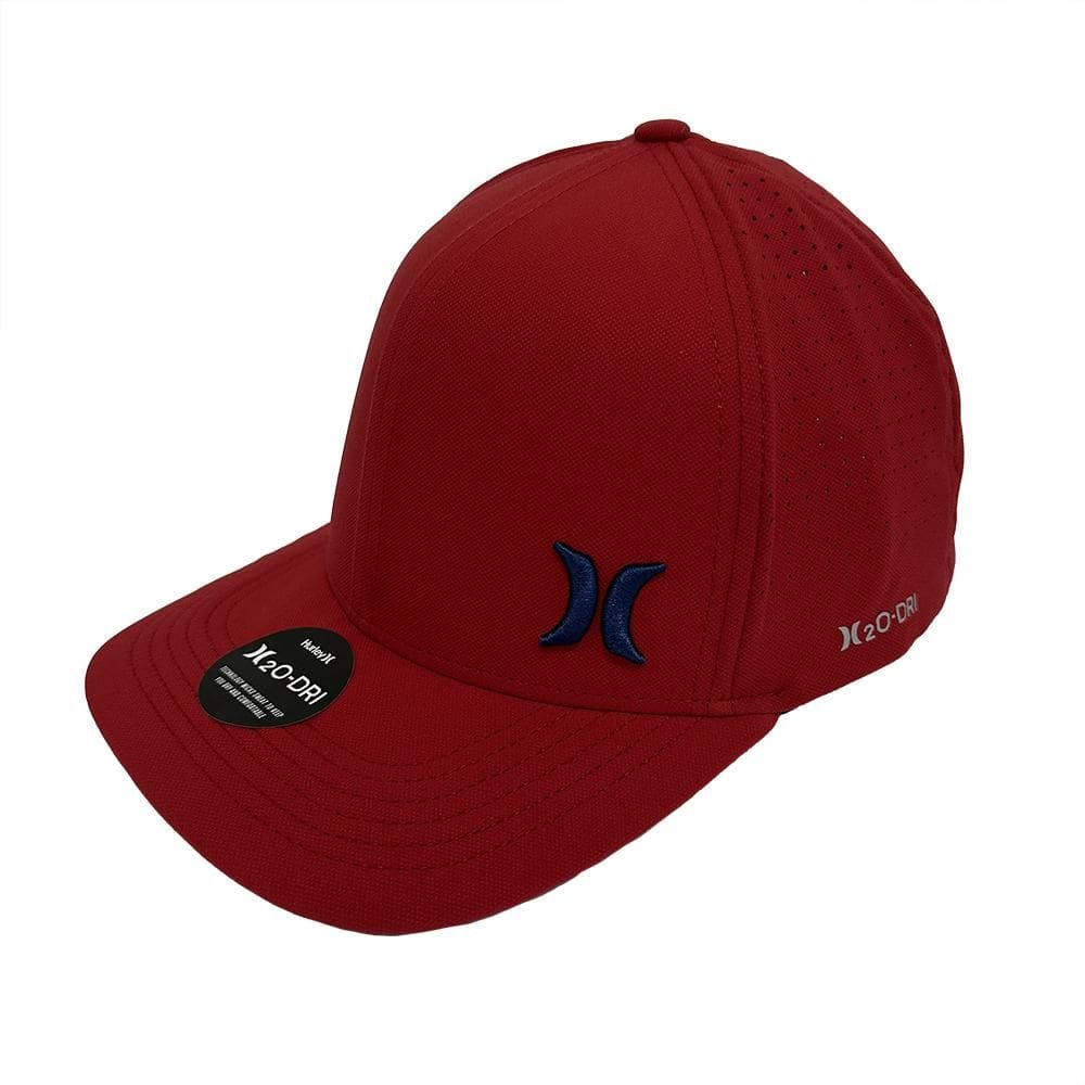 Boné Hurley Aba Curva Closed Imp WT24 Vermelho