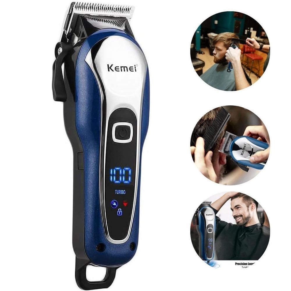 Aparador Pelos Barba Máquina Profissional Pezinho Motor