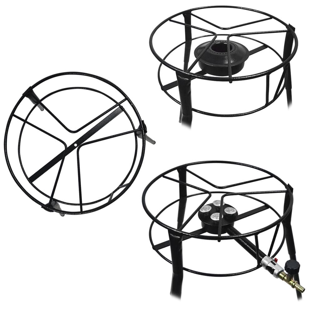 Fogareiro Flex Multifuncional Gás/álcool Kit Completo Roa