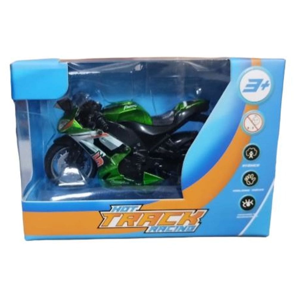 Moto - Metal Modelo Racing 5 - Verde TERRACO