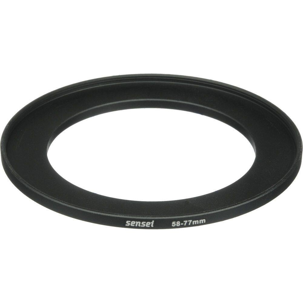 Anel adaptador Step-Up Sensei 58-77mm para filtro de lente