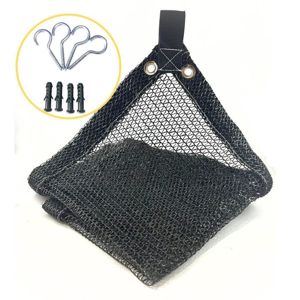 Tela Sombrite Hortas/Estufas 50% Preto 2X10 Bainha/Ilhós