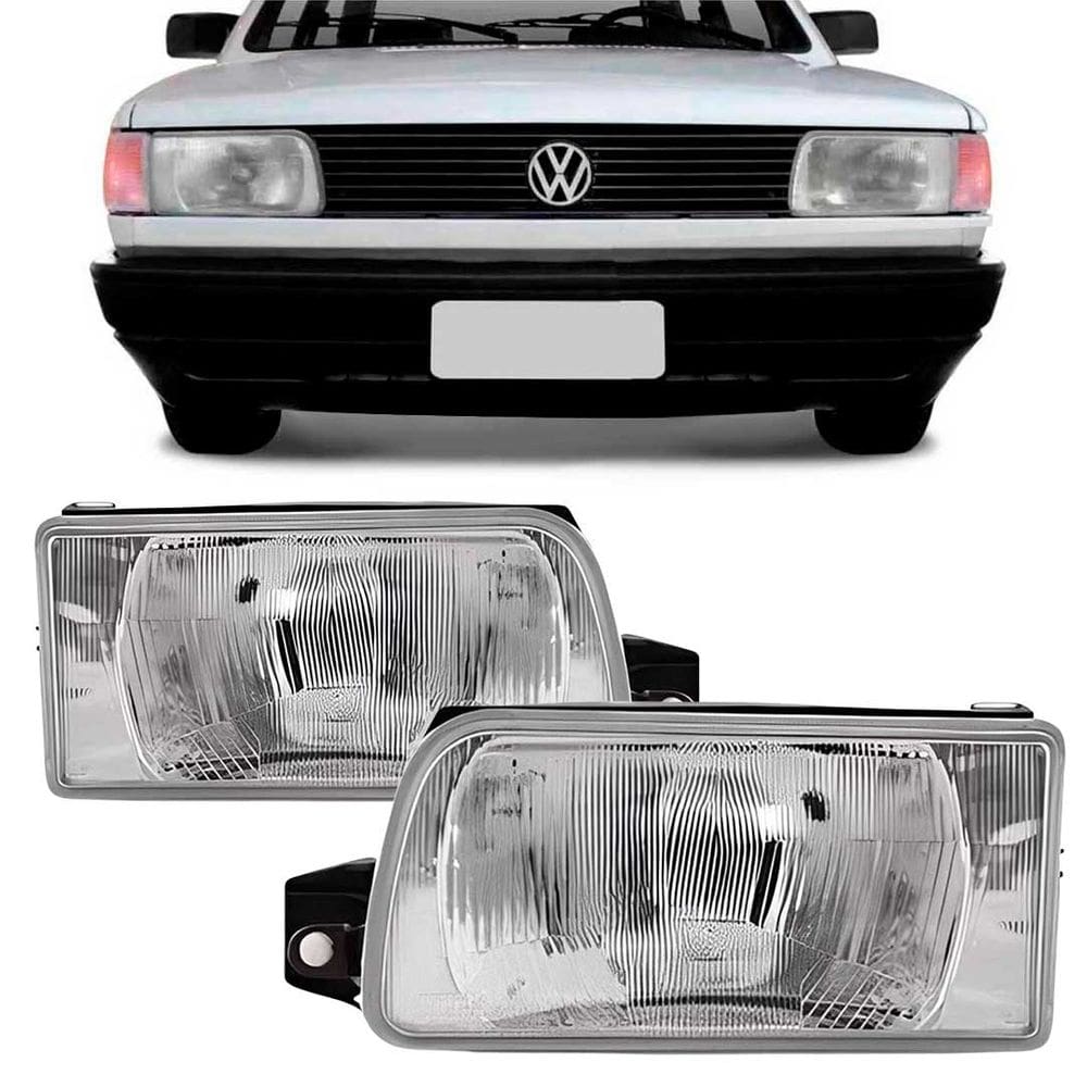 Par Farol Gol G1 Arteb Cibie 91 92 93 94 Cromado