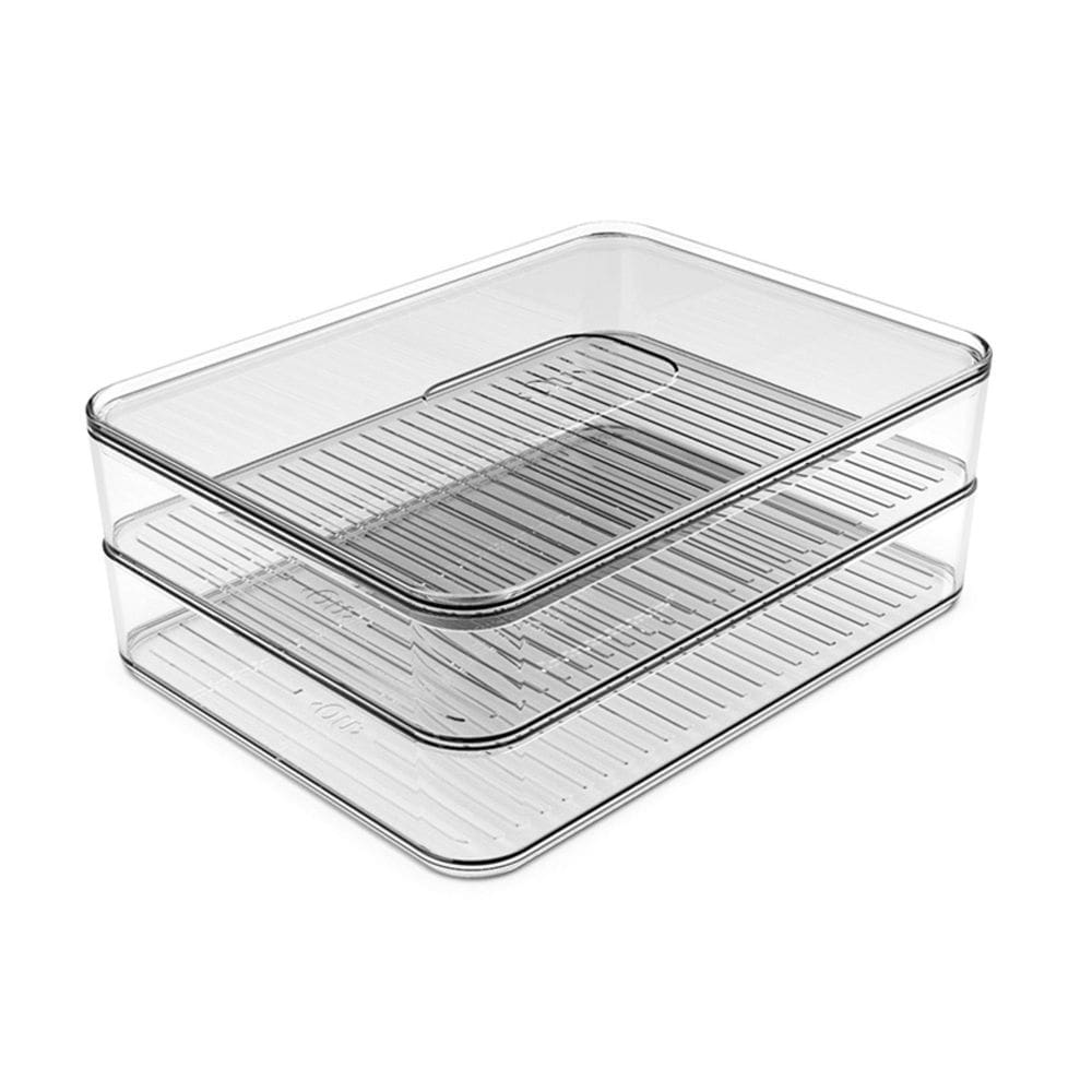 Porta Frios Duplo Transparente Clear Fresh - OU
