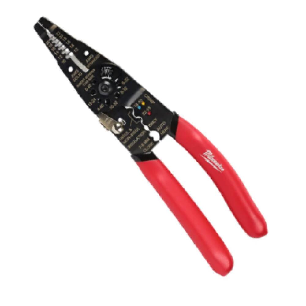 Alicate Desencapador Fio com Crimpador MILWAUKEE 48-22-6579
