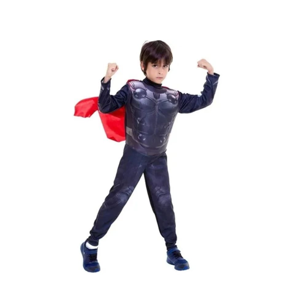 Fantasia Do Thor Ultimato Infantil Vingadores Luxo