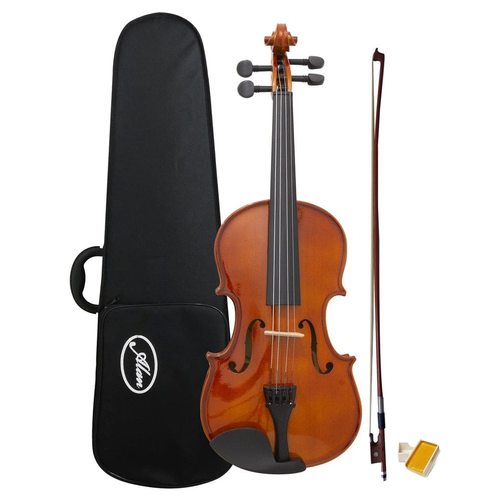 Violino Tampo Sólido AL 1410 3/4 S Alan Com Case Arco Breu Cavalete