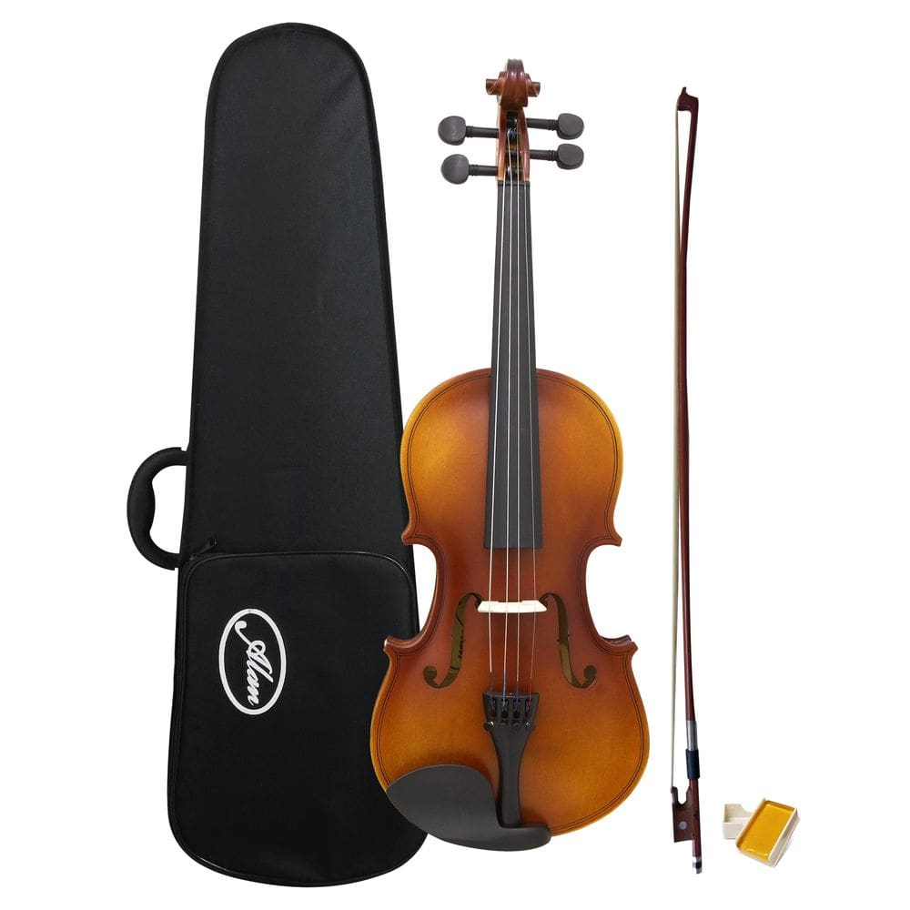 Violino Envelhecido AL 1410 4/4 E Alan Com Case Arco Breu Cavalete