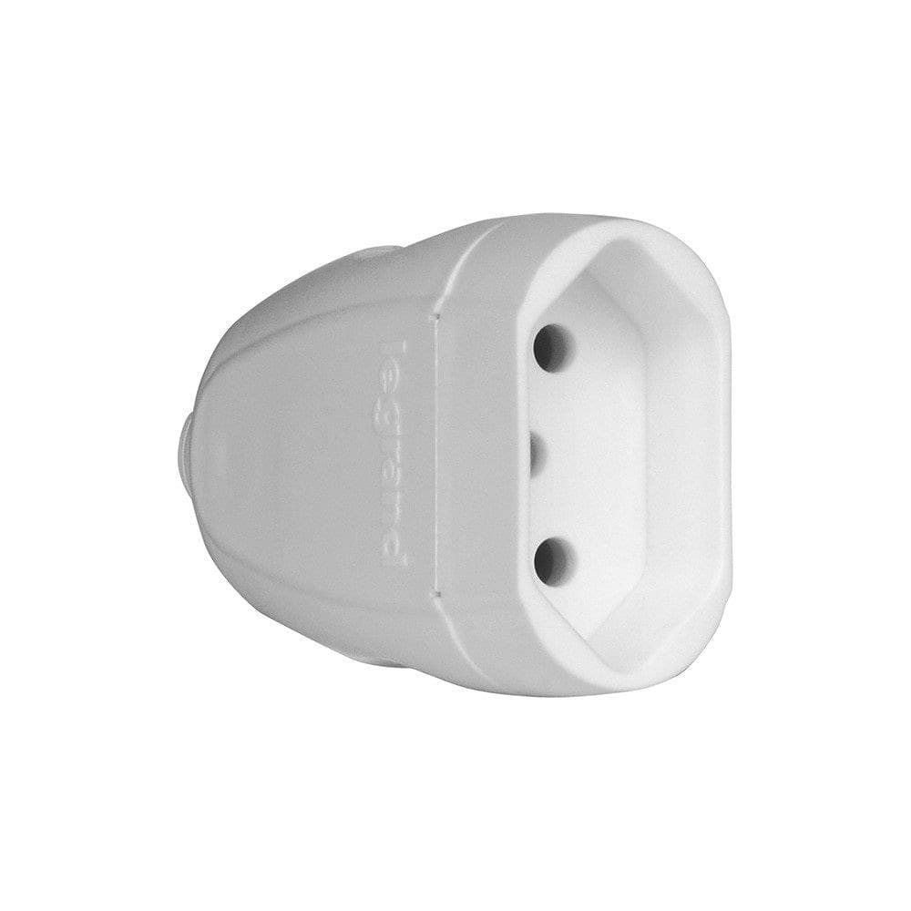 Pino Femea Pial 2P+T 10A 250V Branco SM