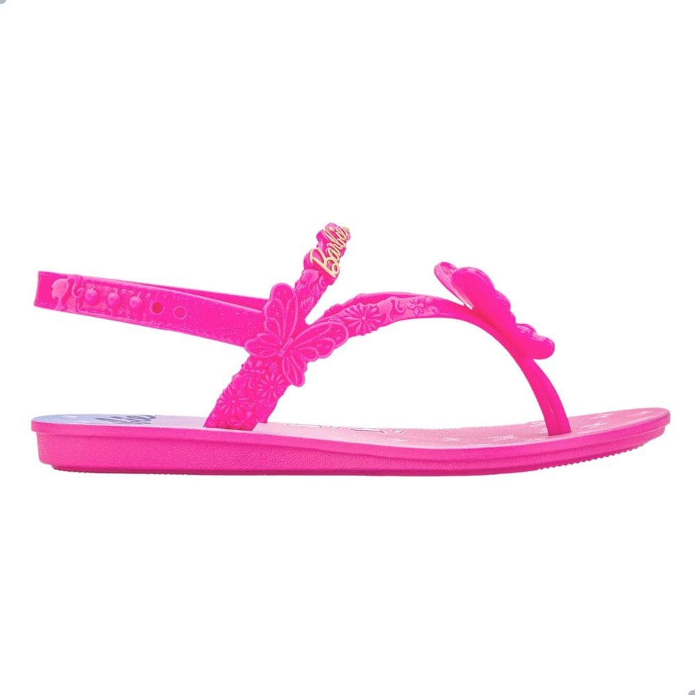 Sandália Infantil Feminino Grendene Kids Casa da Barbie Rosa