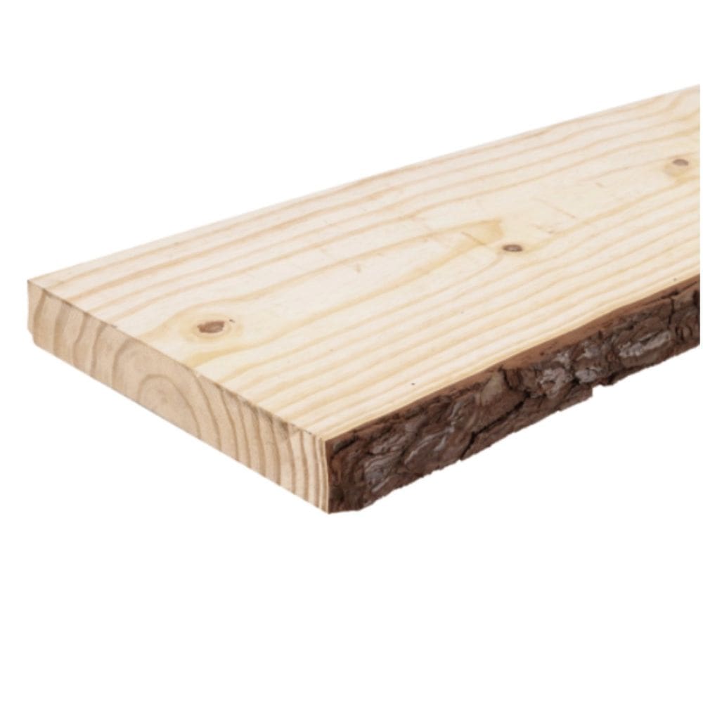 Tábua Rústica 4,5x30x200cm Bege