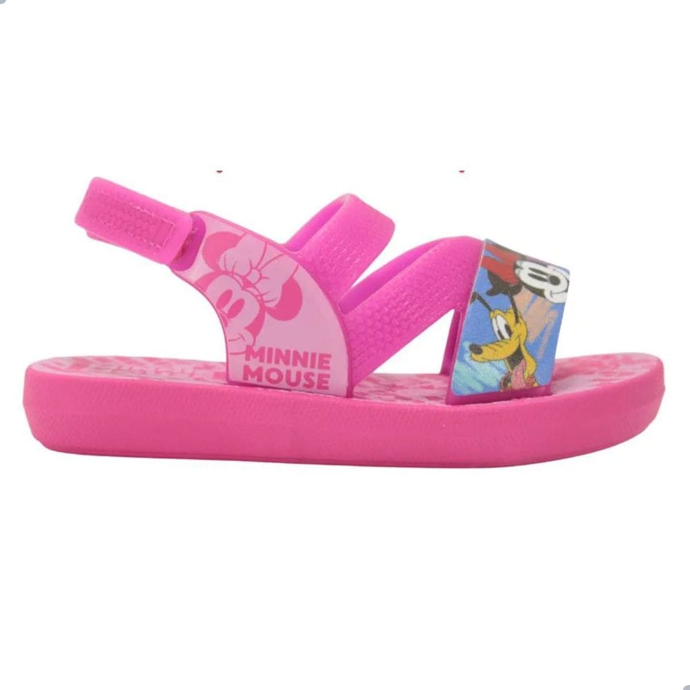 Sandália Grendene Kids Disney Maleta Divertida Baby Rosa